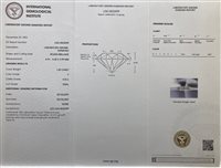  Pierre certifiée Sommer LabGrown in Diamant Diamante Lab Grown 1.02 Ct L10816 - L10816